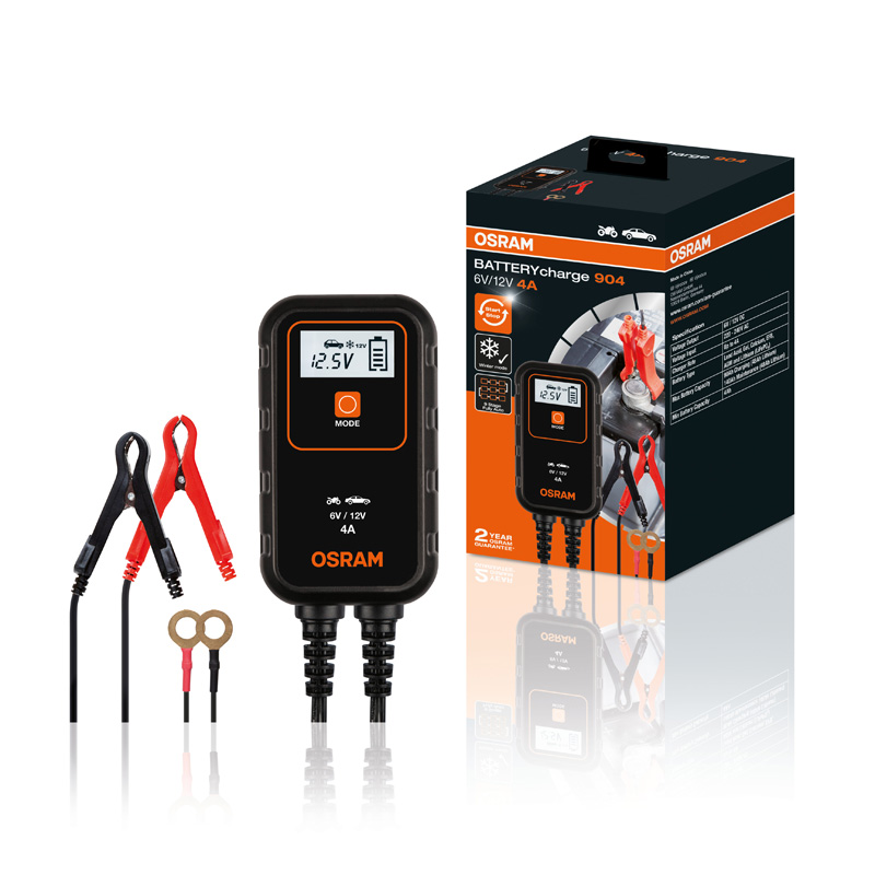 Osram BATTERYcharge 904 - Battery charger - 4.0A
