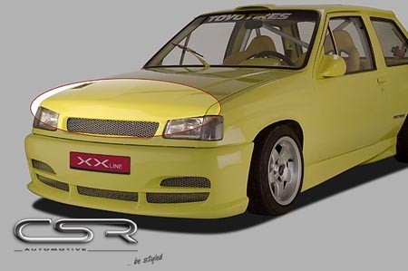 Motorkapverlenger Opel Corsa A XLine