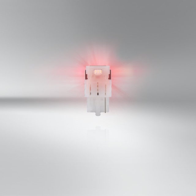 W21W T20 Osram LEDriving 7505DRP-02B 3W Rood