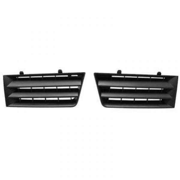 Radiator Grill links MEGANE 02-05 ZWART
