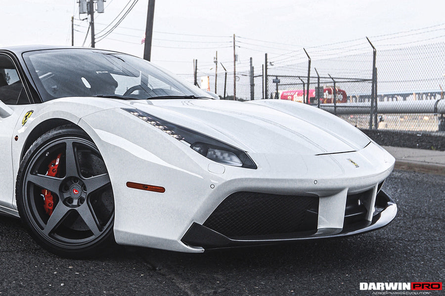 Ferrari 488 GTB/Spyder Carbon Fiber Voorpsoiler 2015-2020