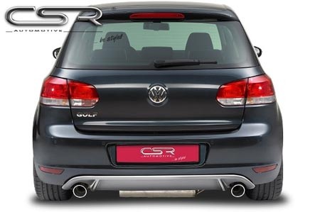Achterbumperaanzet VW Golf VI  Glans Zwart