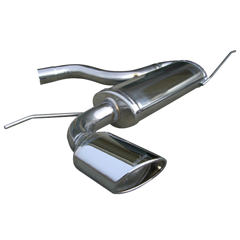 100% Inox Sport Exhaust  Volkswagen Golf V 1.6 (102HP) 2003- 120x80mm Oblique