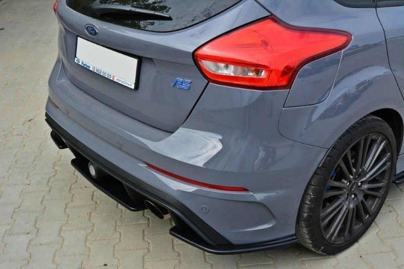 Centrale Achterspoiler Ford Focus RS Mk3 Glanzend Zwart