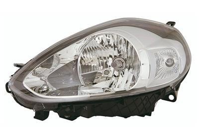 koplamp, Valeo, H4, elektr verstelb, links Fiat Punto EVO, 2009-