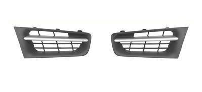 grille, chroom, links + rechts, 02/2006-Renault Megane, 2002-200