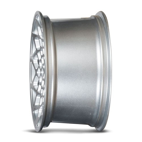 RADI8 B12 10.0x19 5X112 45 Matt silver/Machine face 66,6 Velgen