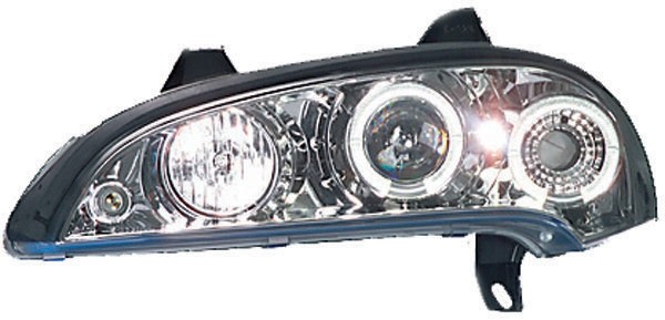 Koplampen Opel Tigra 94-00 Angel Ayes Chroom