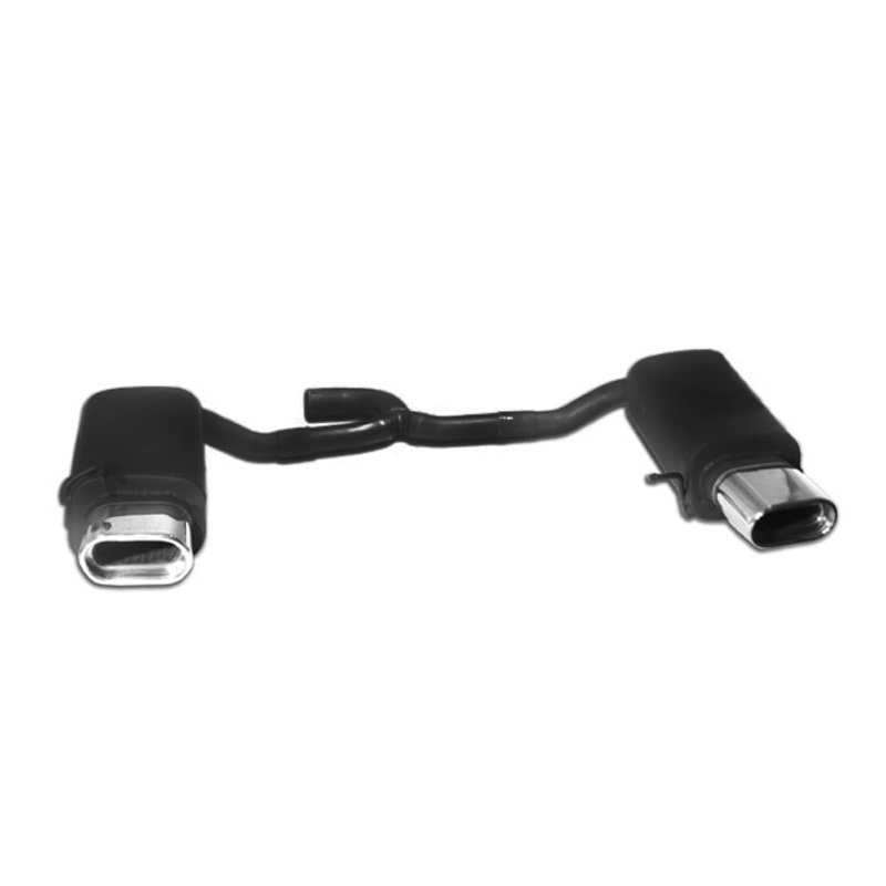 Double sport exhaust  Skoda Superb II Sedan 1.4TSi 92kW/1.8TSi 118kW/1.9TDI 77kW/2.0TDI 103/125kW 2008- 145x75mm