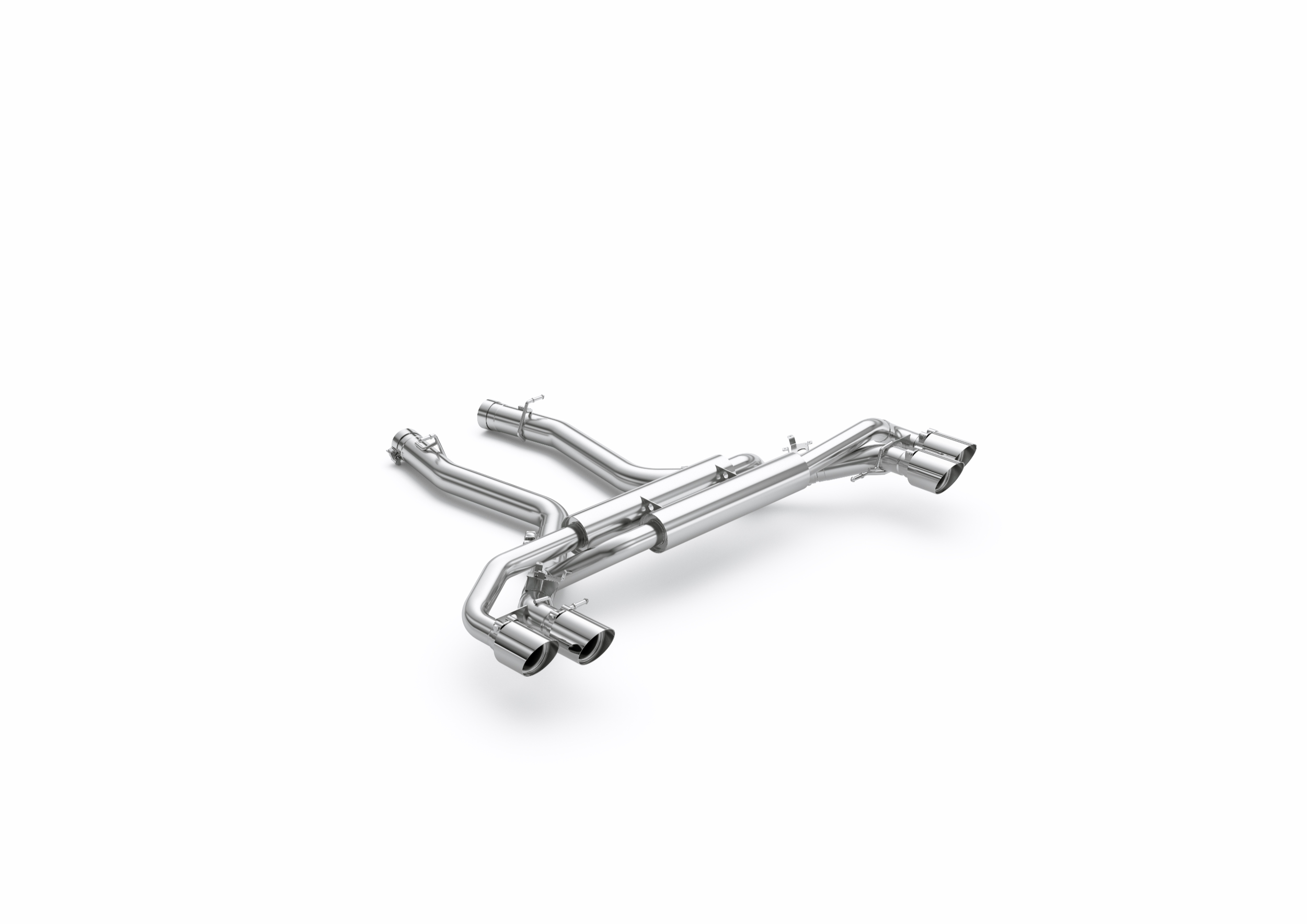 Rear Muffler BMW M8 Series Coupe Exhaust Systems
