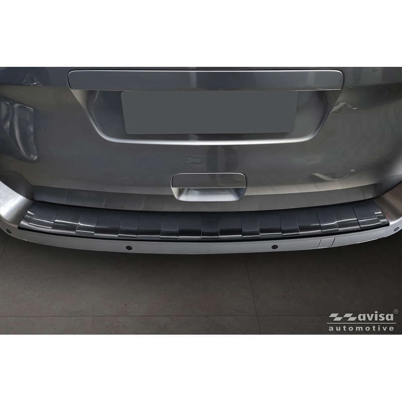 Avisa Black Stainless Steel Rear bumper protector  Citroën Space Tourer & Jumpy 2016- / Peugeot Traveller & Expert 2016- / Toyota Proace Verso 2016- / Opel Vivaro & Zafira Life 2019-