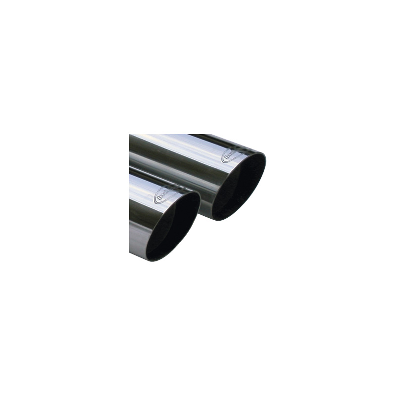 100% Inox Double Sport Exhaust  Audi S6 Avant 5.2FSi Quattro (435HP) 2009- Left/Right 2x80mm Racing