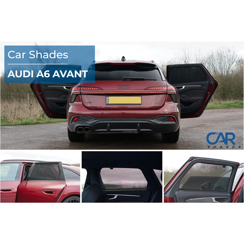 Set Car Shades  Audi A6 C9 Avant 2025- (6-delig)