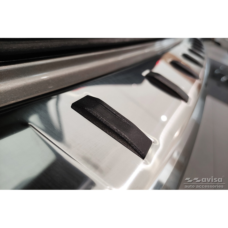 Stainless Steel Rear bumper protector  Volvo V90 II 2016- (incl. Cross Country) 'STRONG EDITION'