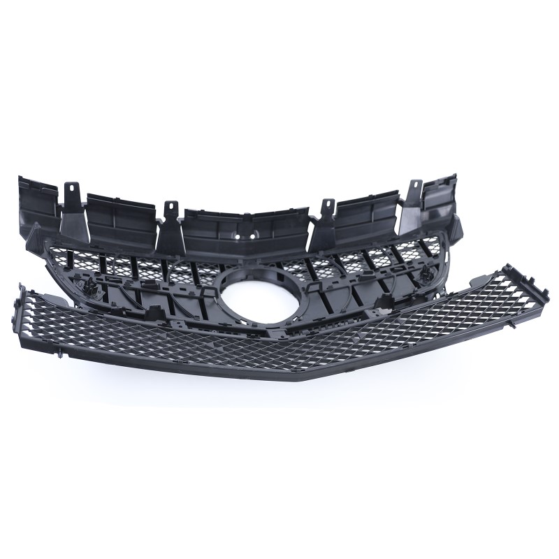 Grillen set Mercedes SLK R172 GT-R Look Zwart