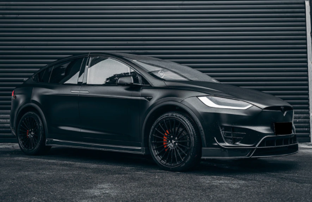 Tesla X SUV RZS Style Carbon Fiber Full Kit 2016-2021