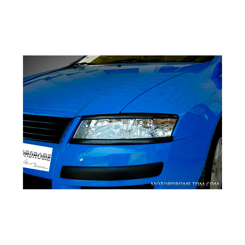 Koplampspoilers  Fiat Stilo - Onderzijde (ABS)