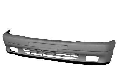 voorbumper, in primer, met mistlampgaten Peugeot 306, 1993-1997