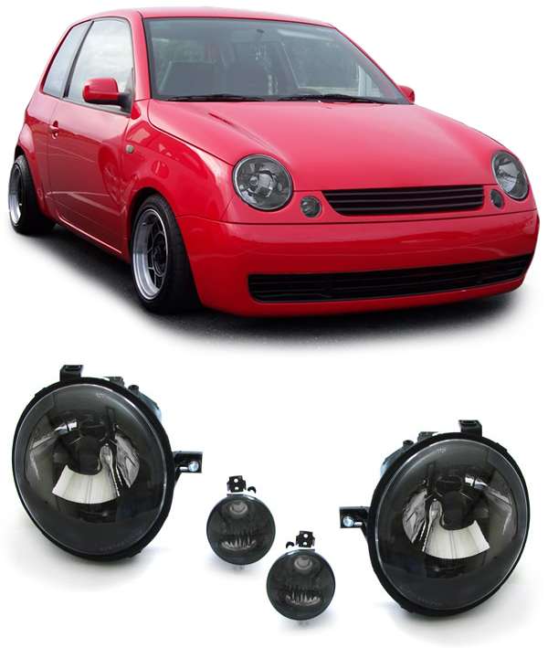 Koplampen + Knipperlichten VW Lupo Zwart