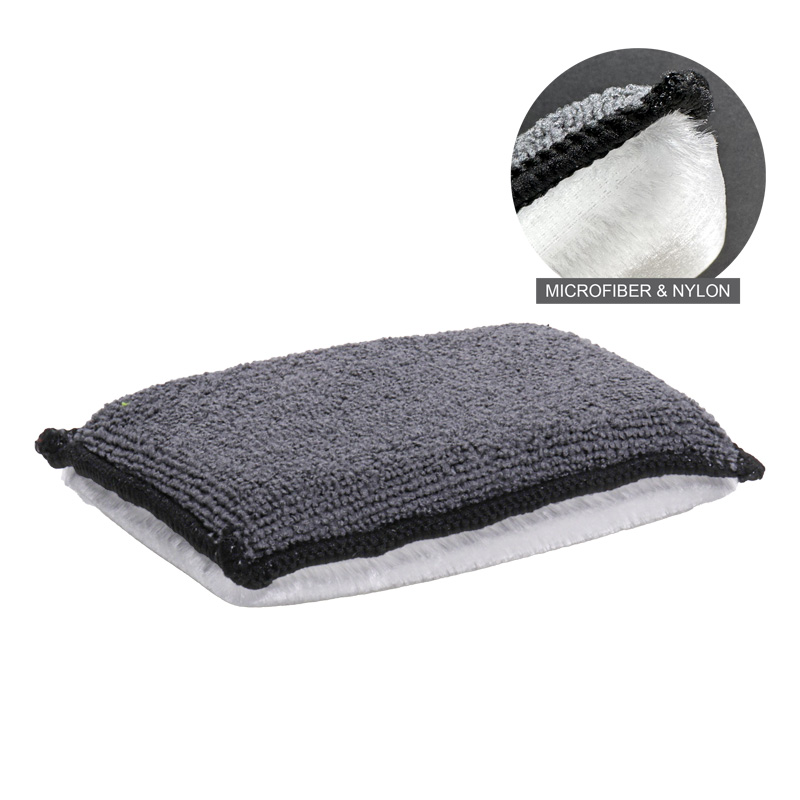 Gecko 2in1 interieur schrobspons 13x9x2,5cm