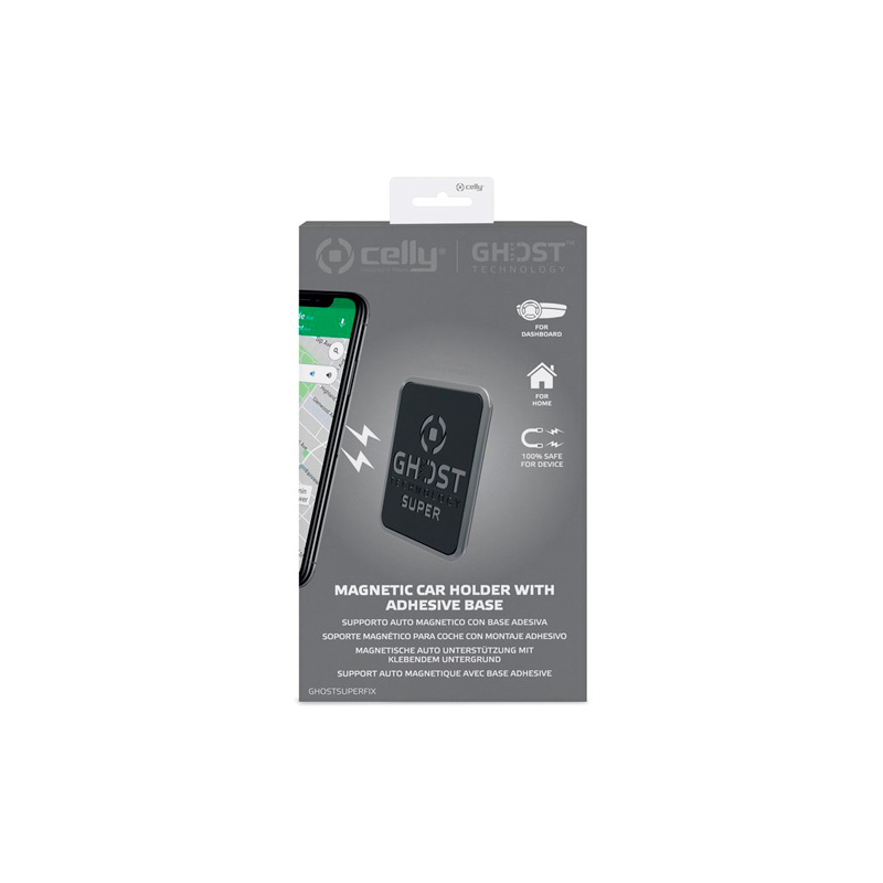 Celly Universele Magnetische Telefoonhouder Ghost Super Fix