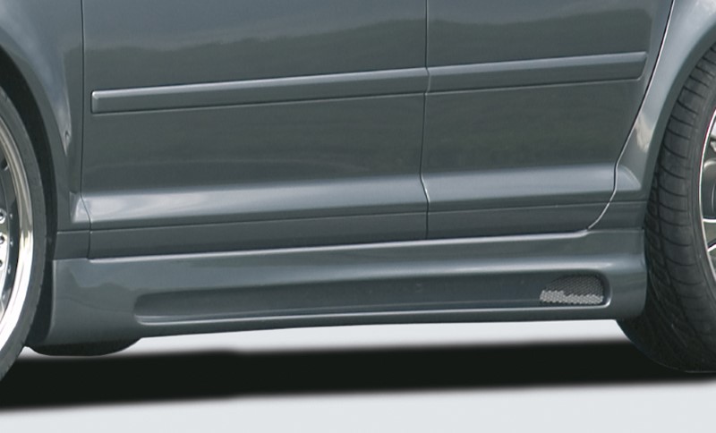 Zijskirts Audi A3 8P Sportback 3-5 Deurs Rieger met uitsnede