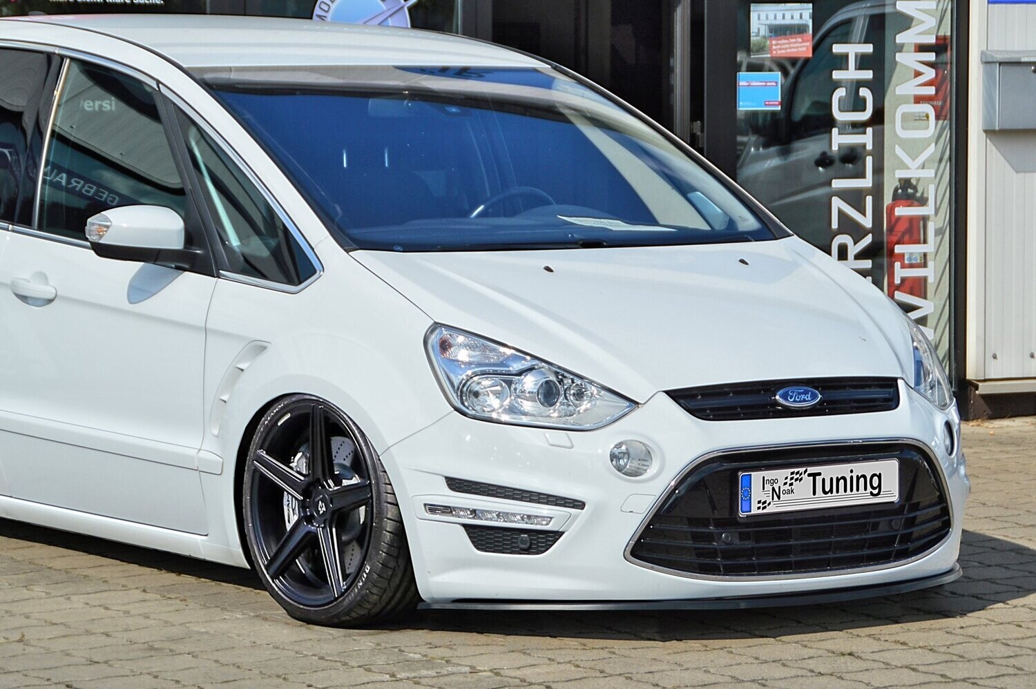 Voorspoilerlip Ford S-Max 2010-2014