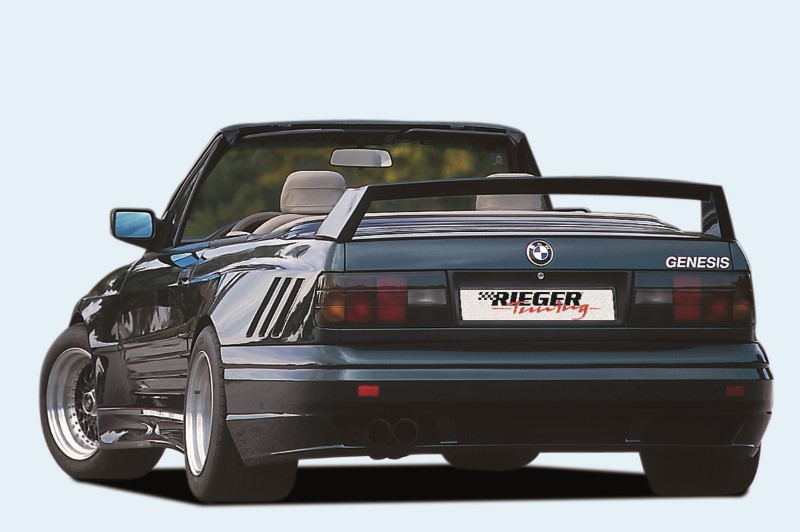 Rearbumper BMW E30 Breedversie ll Poleyster Rieger