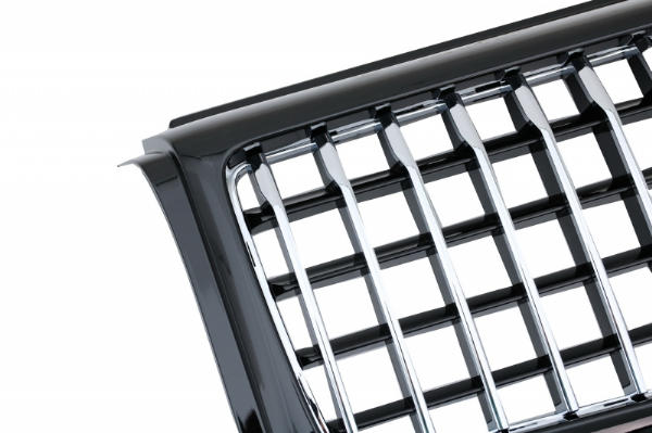 Grill Mercedes W463 G-Klasse 90-14 GT-R Panamericana Design Piano Zwart/Chroom