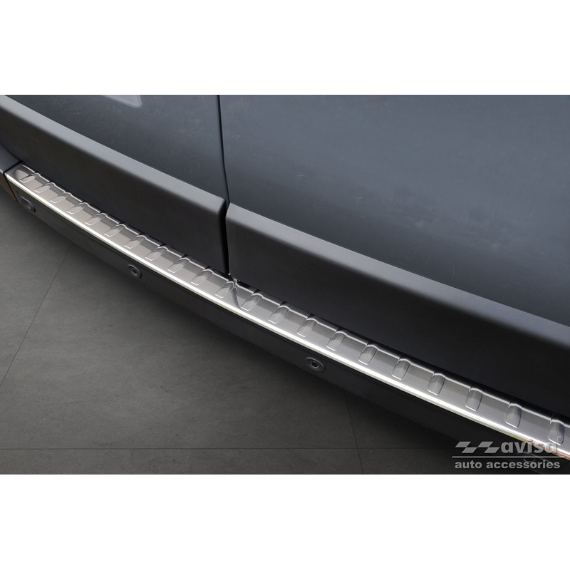 Stainless Steel Rear bumper protector  Opel Movano / Renault Master III 2010-2018 & 2018-2021 'Ribs'