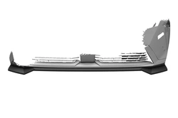 Frontspoiler Peugeot 3008 (3. Generation) / E-3008 – CSR Automotive Becherspoilerlip Hochglanz Schwarz