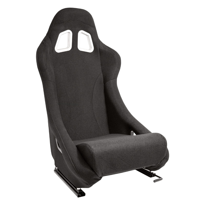 Sport seat 'BH' - Black - Non-reclinable back-rest - incl. slides