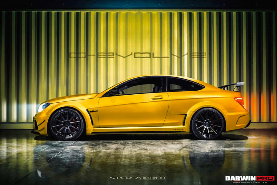 Mercedes Benz W204 C-Klasse Coupe BKSS Style Carbon Wide Full Body Kit 2012-2014