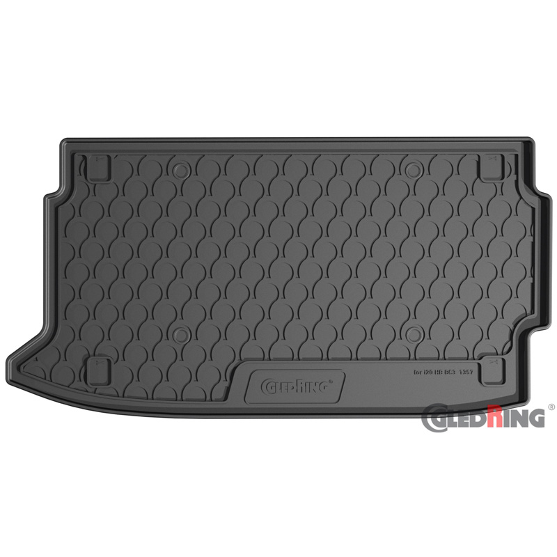 Rubbasol (Rubber) Trunk mat  Hyundai i20 III HB 2020- excl. Hybrid (Upper variable floor)
