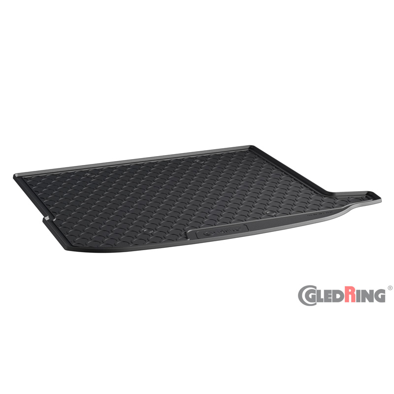Rubbasol (Rubber) Trunk mat  Mercedes GLC Coupe (C253) 2016- (with trunk package incl. net on left side)