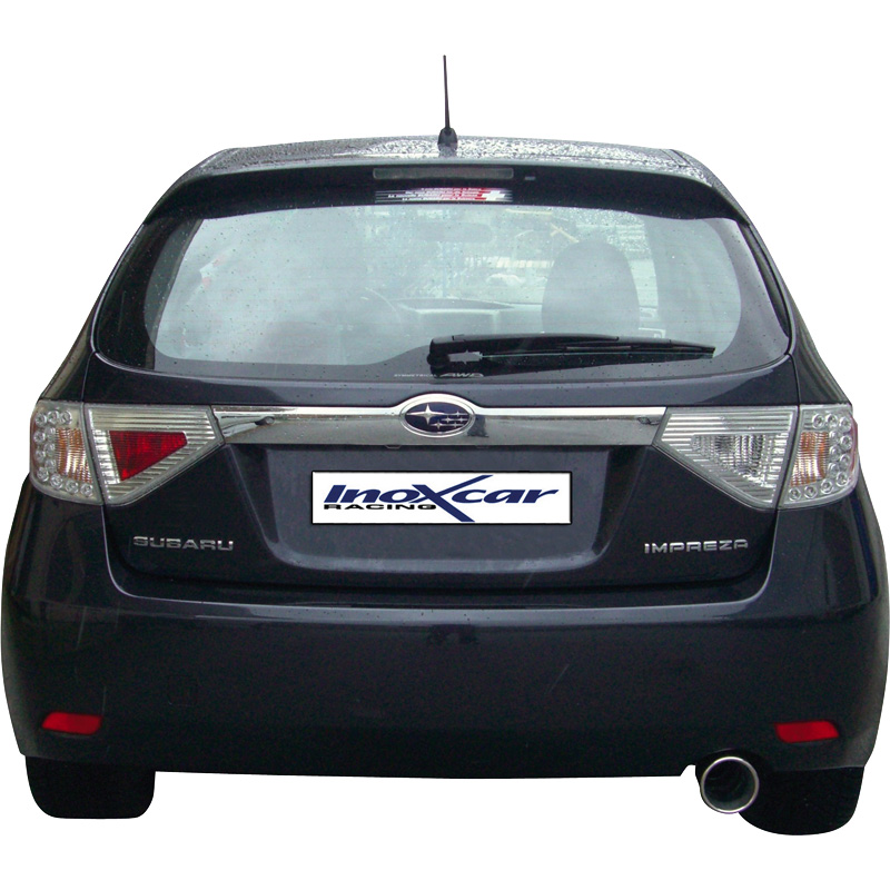 100% Inox Sport Exhaust  Subaru Impreza 2.0 (150HP) 10/2007- 102mm