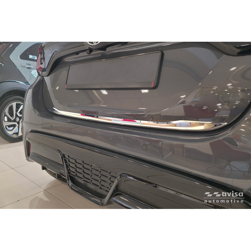 Avisa Chroom RVS Kofferbak Sierlijst  Toyota Yaris (P21) 2020-2024 & Facelift 2024-