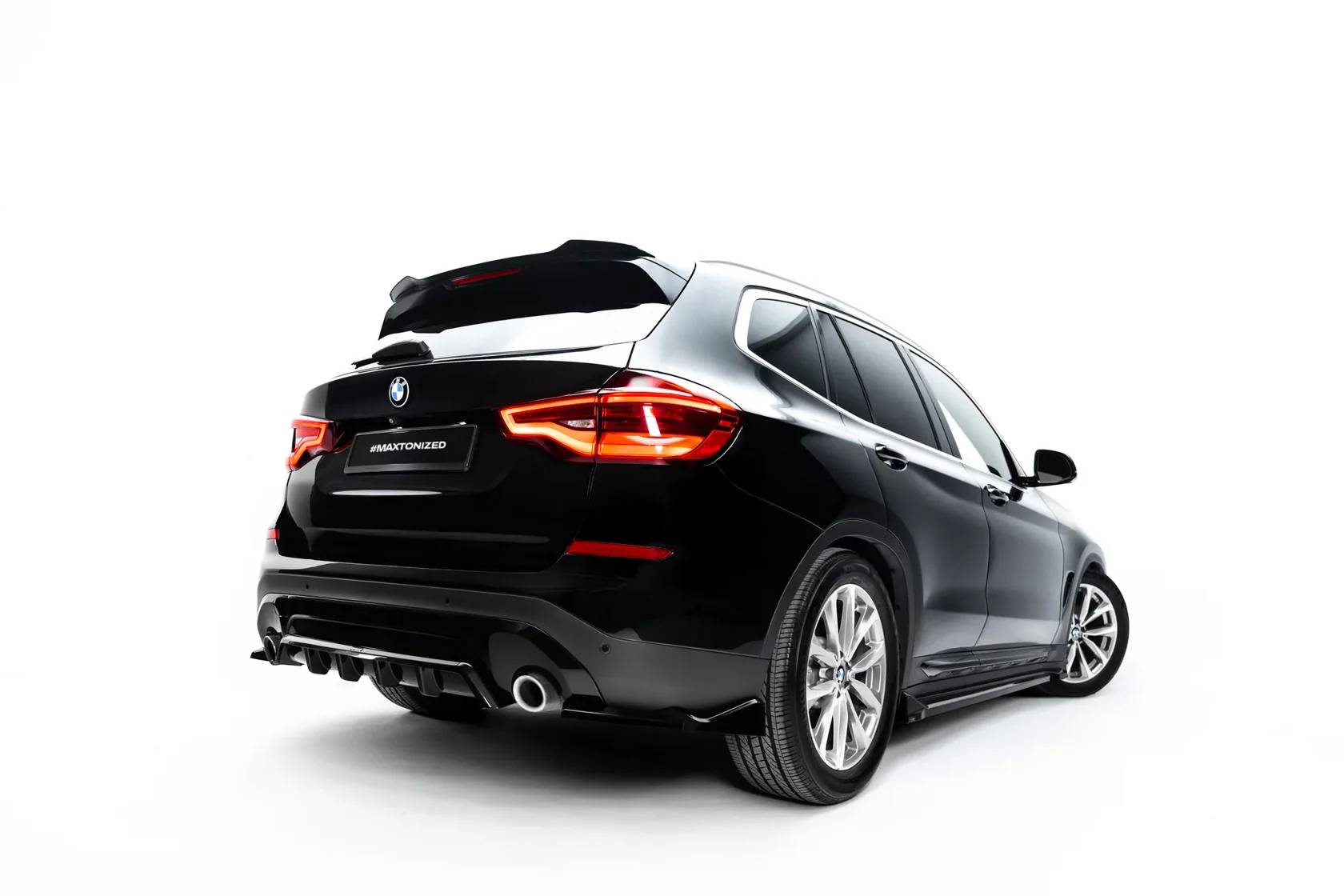 Zijdiffuser BMW X3 G01 Glans Zwart