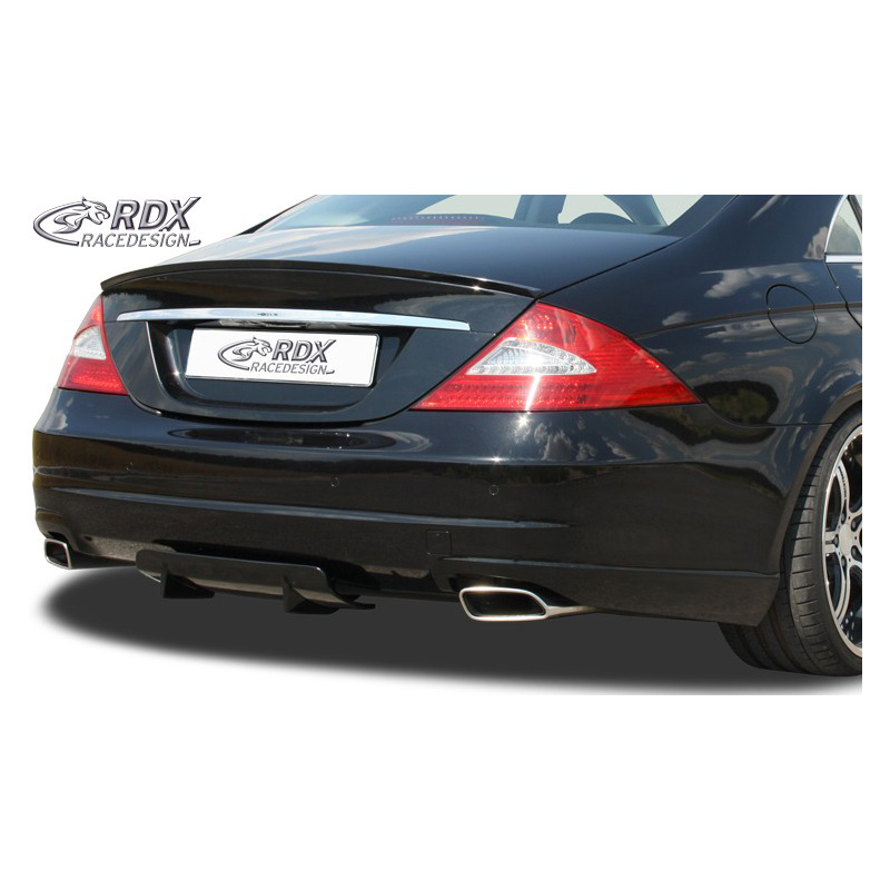 Rear bumper skirt 'Diffusor U-Diff'  Mercedes CLS-Class C219 2004-2010 (PU)