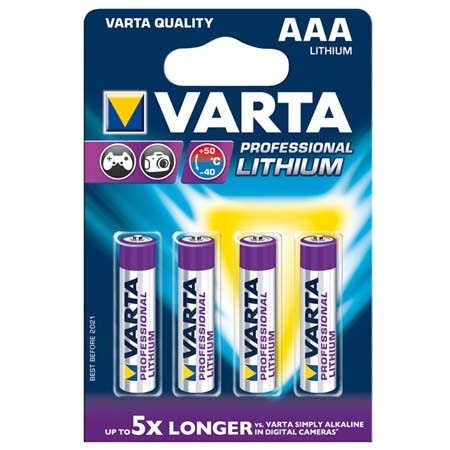 BATTERIES 'LR03/AAA'