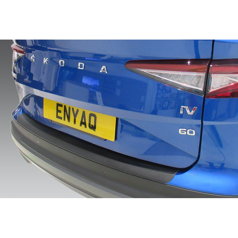 ABS Rear bumper protector  Skoda Enyaq iV 2020- excl. Coupe Black