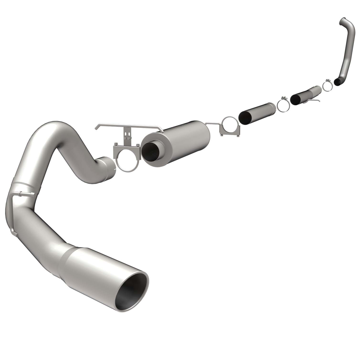 Ford Sys TB XL 03 Ford Excursion 6.0L Magnaflow Cat-Back