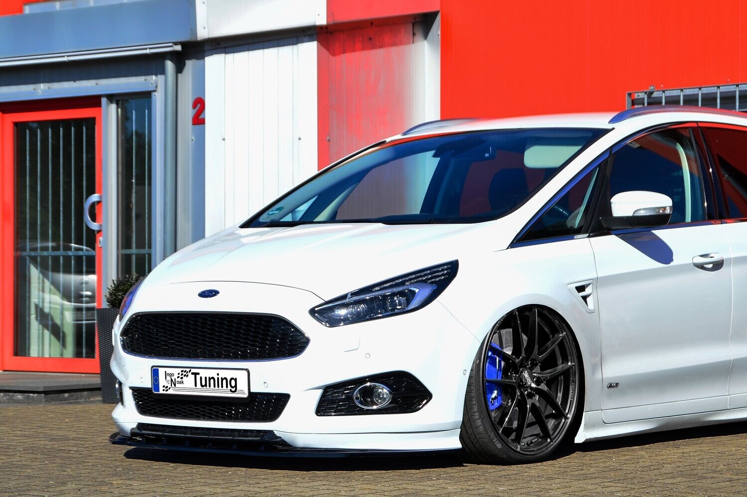 Voorspoilerlip Ford S-Max 2 ST-Line 2015-2019