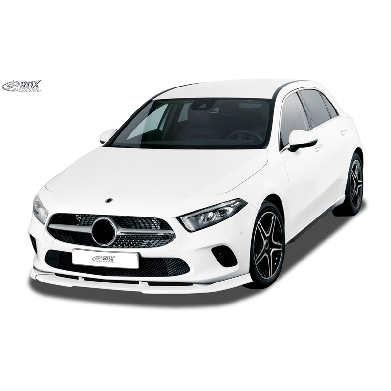Side skirts 'Slim'  Mercedes A-Class W177 2018- (ABS glossy black)