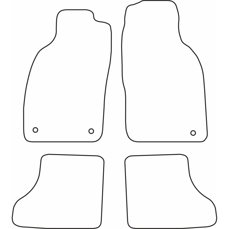 Automatten  Saab 9-3 cabrio 1998-2002