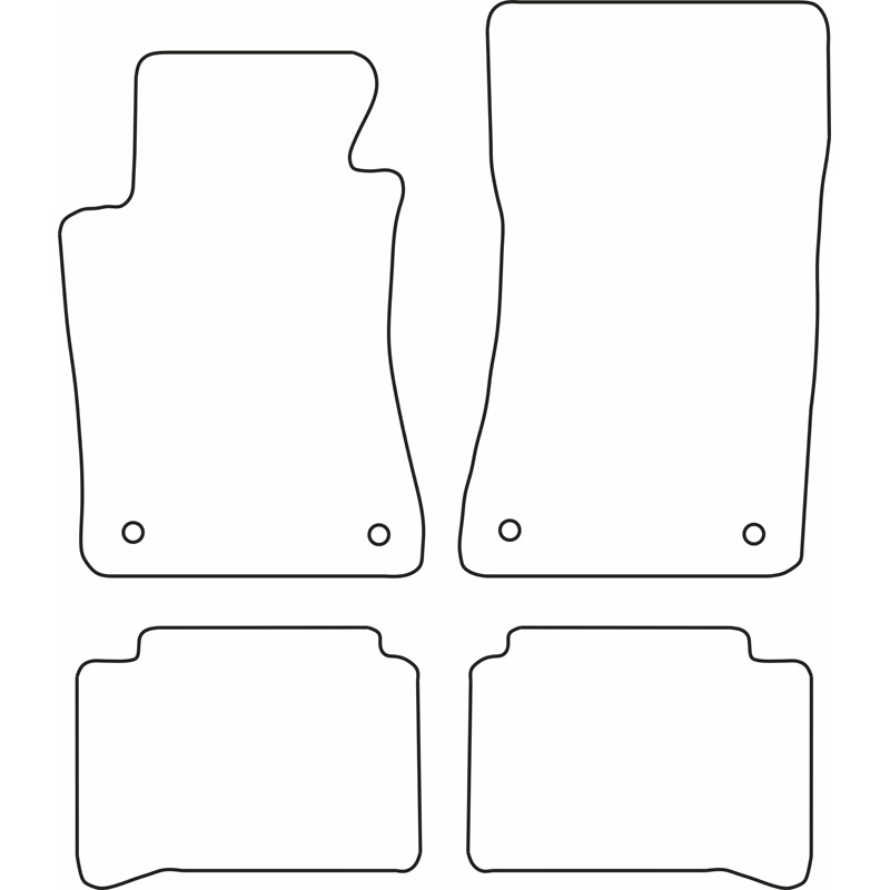 Automatten  Mercedes E Klasse W211 2002-2006