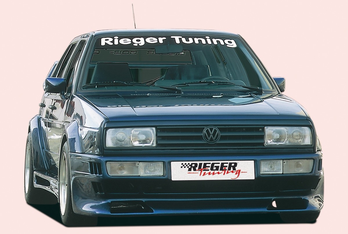 Frontbumper Breedversie l VW Golf II Polyester Rieger