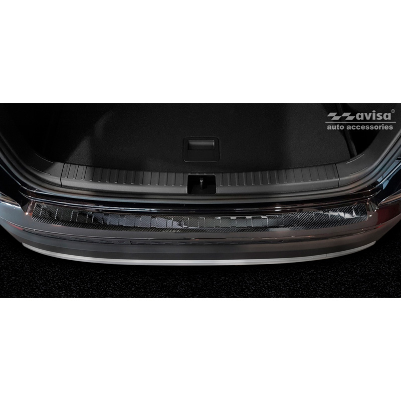 Real 3D Carbon Rear bumper protector  Seat Ateca 2016-2020 & FL 2020-