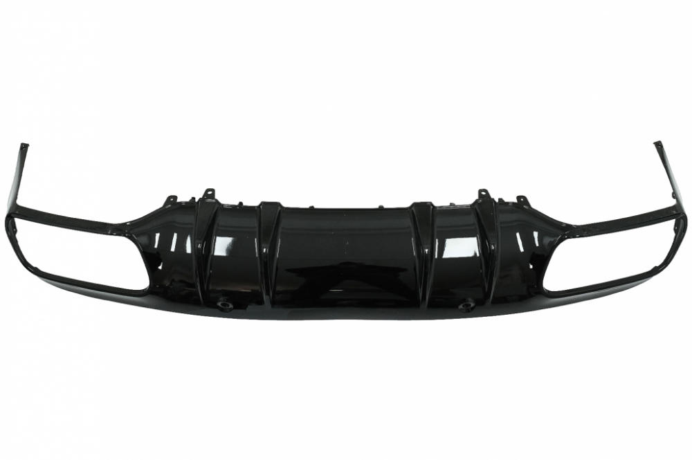 Diffusor Mercedes C205 A205 Coupe / Cabrio 15-19 C43 Design Zwart