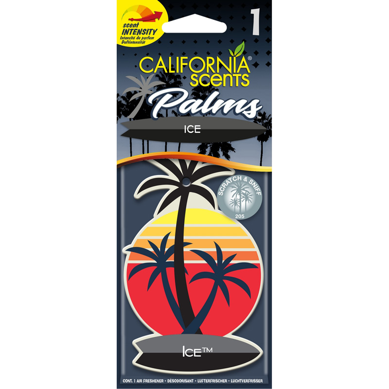 California Scents Palm Tree Air freshener - Ice - 1 piece